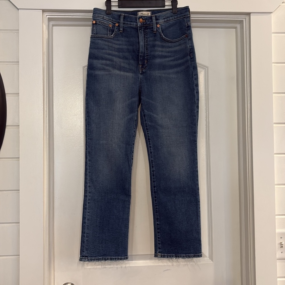 New without Tags Madewell Slim Demi-Boot Jeans